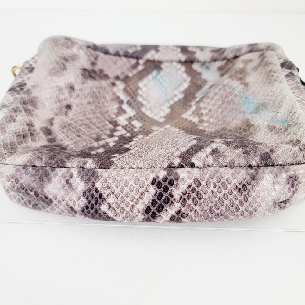 Clare V. Midi Sac Crossbody Bag in Snake Print - Picture 7 of 9